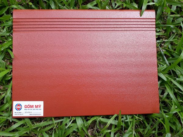 Gạch Bậc Thềm Đỏ Tráng Men 40x30 Gốm Mỹ