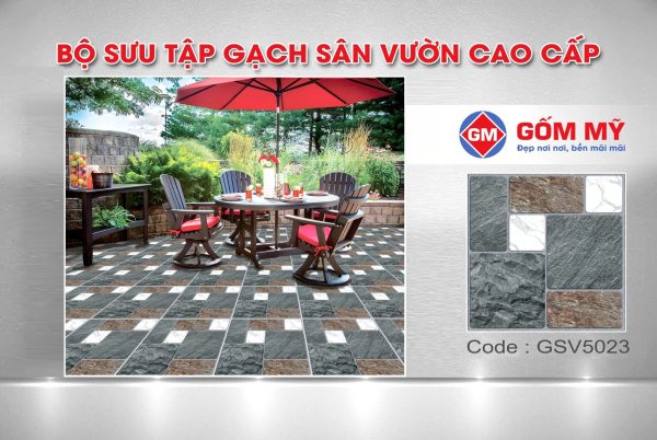 Gạch Lát Sân Vườn Gốm Mỹ GSV5023 tại Đà Nẵng