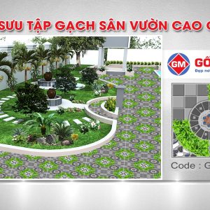 Gạch Lát Sân Vườn Gốm Mỹ GSV5024