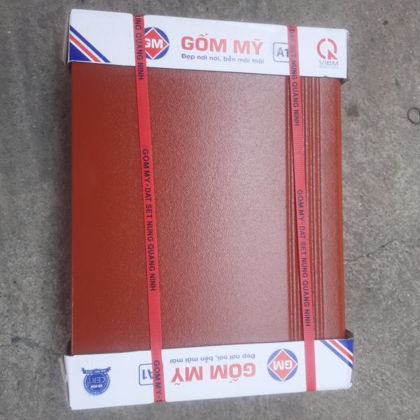 Gạch Bậc Thềm Đỏ Tráng Men 40x30 Gốm Mỹ