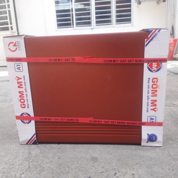 Gạch Bậc Thềm Đỏ Tráng Men 40x30 Gốm Mỹ