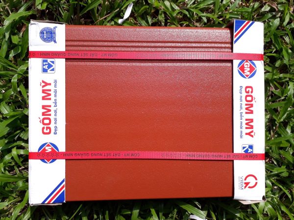 Gạch Bậc Thềm Đỏ Tráng Men 40x30 Gốm Mỹ