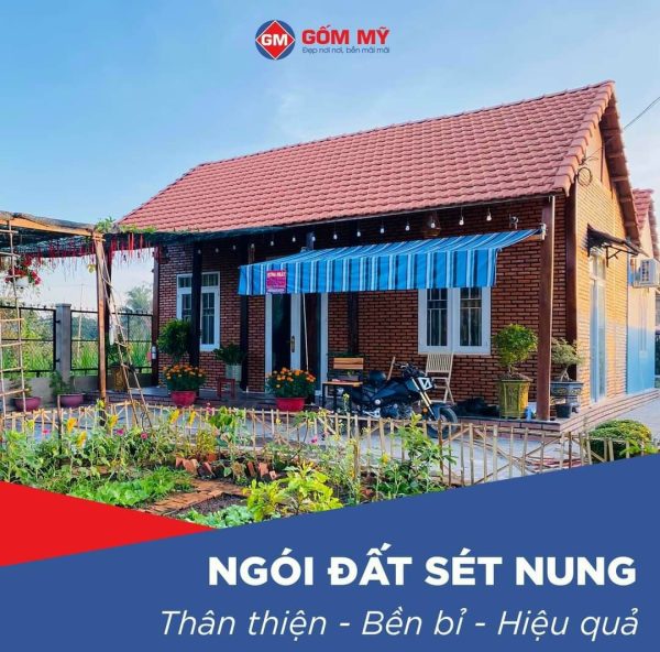 Ngói Lợp Gốm Mỹ 22v/m2