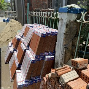 Gạch Gốm Đỏ Thường - Cotto 40x40 Gốm Mỹ