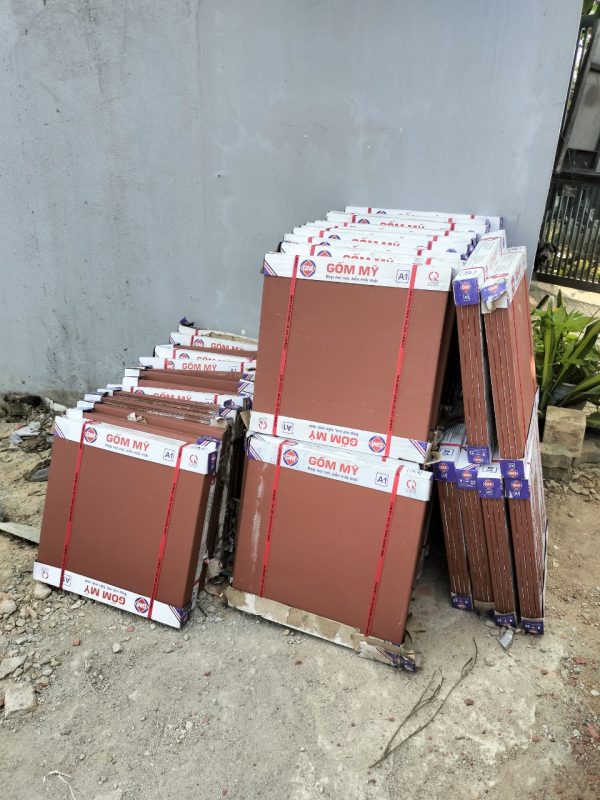 gạch gốm đỏ - cotto 50x50 gốm mỹ