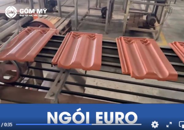 Ngói Euro Men Gốm MT Gốm Mỹ - NERMT 01