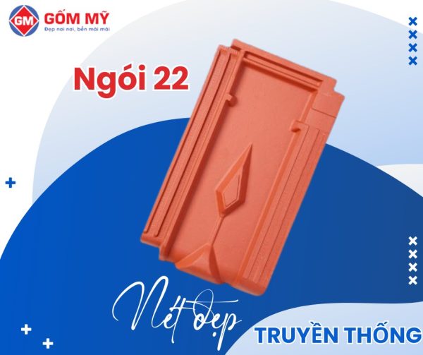 Ngói lợp Gốm Mỹ 22v/m2 tại Đà Nẵng