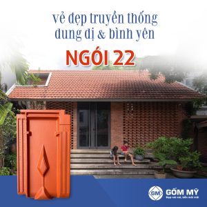 Ngói lợp Gốm Mỹ 22v/m2 tại Đà Nẵng