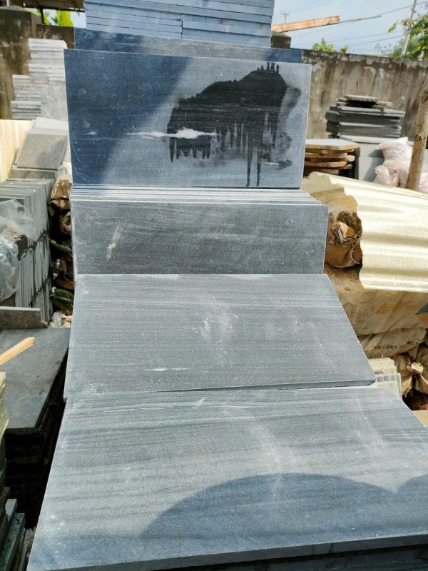 Đá sọc dưa đen mài bóng 30x60x2