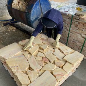 Đá rối vàng giả cổ 1 - grhouse.vn