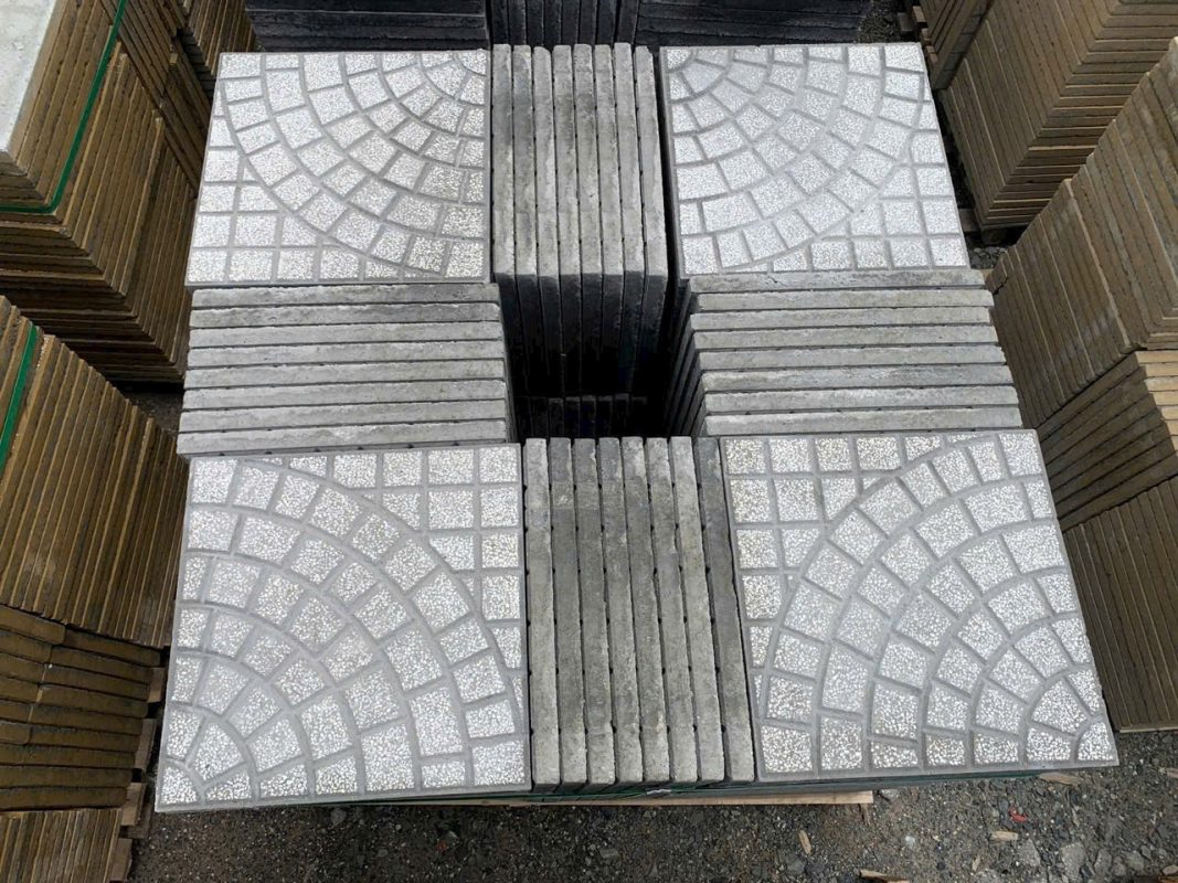 Gạch vỉa hè terrazzo các loại 30x30cm